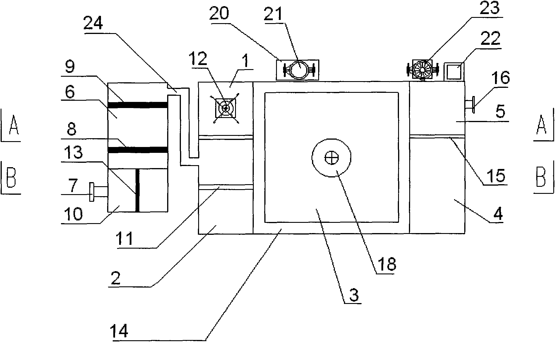 Method for purifying oil-containing waste water of catering and complete equipment thereof