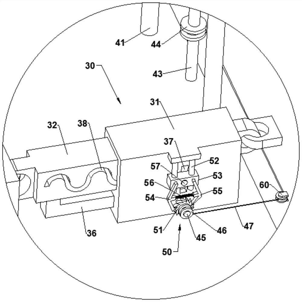 A self-reactive anti-fall beam structure