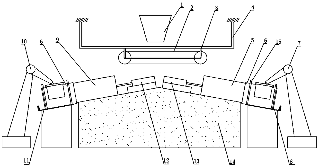 Horizontal cut tobacco boxing system and boxing method