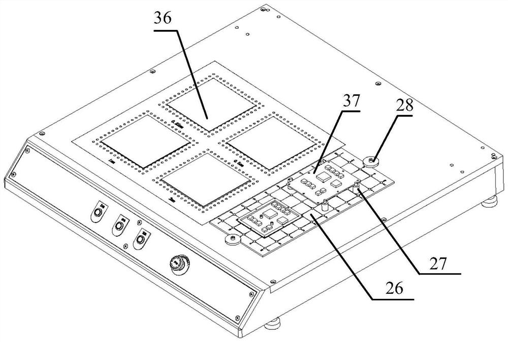 Automatic cutting and pasting equipment for heat conduction pad and using method