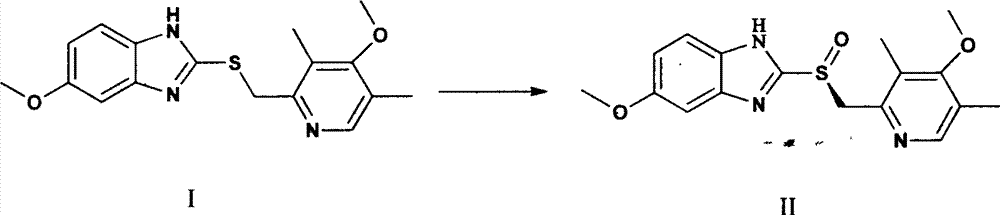 Production method of high-optical-purity esomeprazole