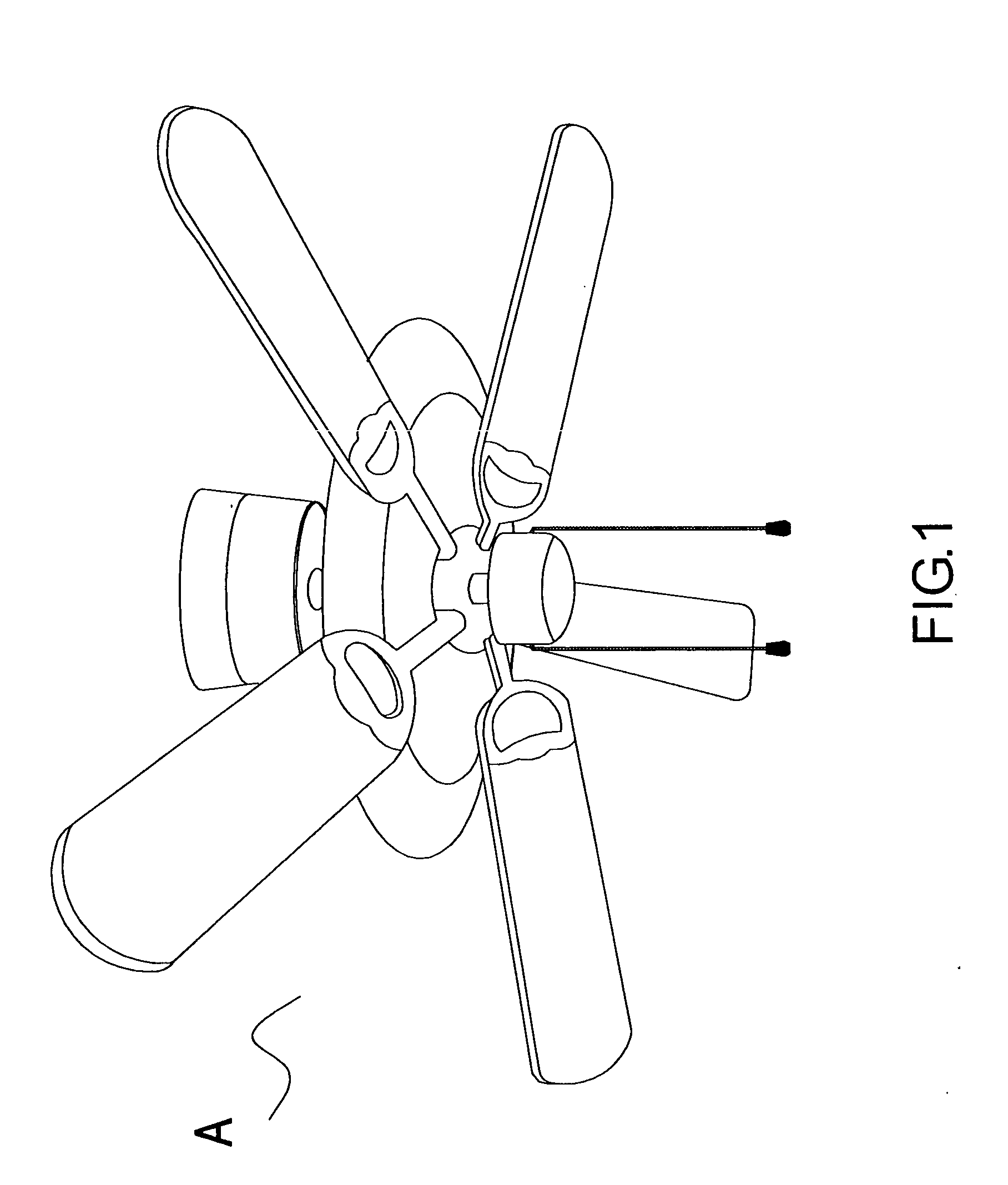 Ceiling fan with sterilizing and air cleaner device