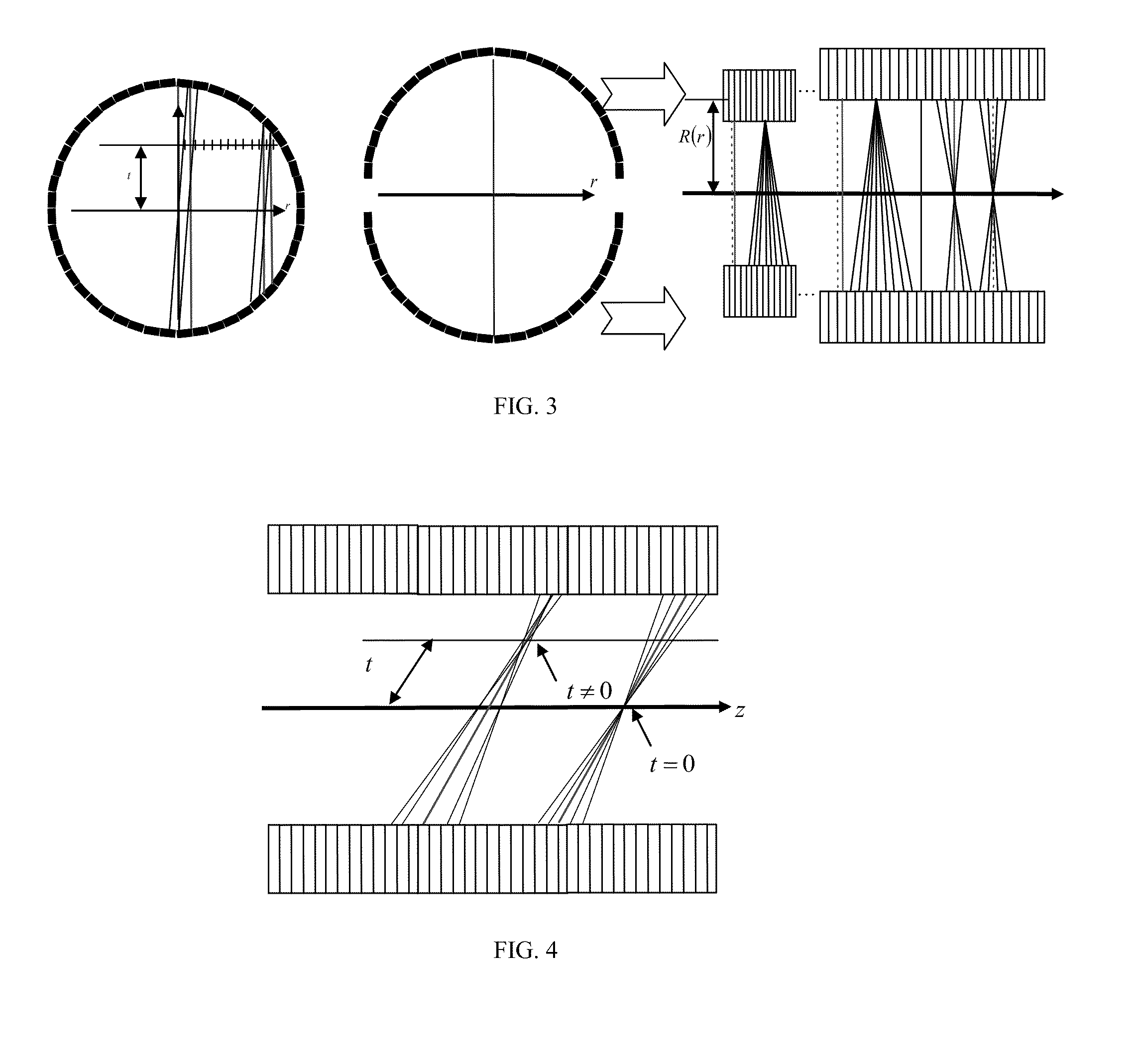 Iterative algorithms for crystal efficiencies estimations from TOF compressed normalization data