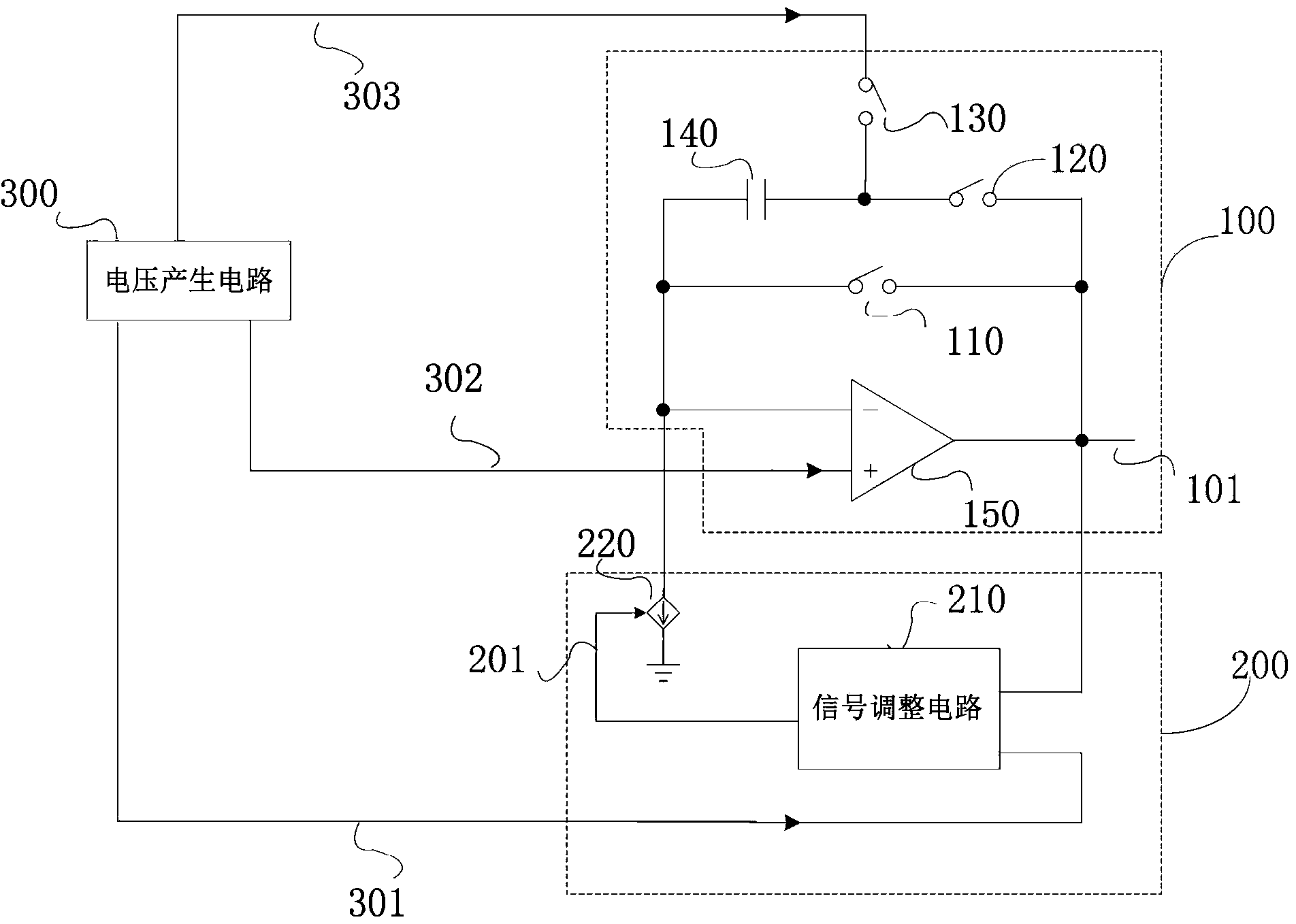 Slope wave generation circuit as well as digital to analog conversion circuit and fingerprint recognition system thereof