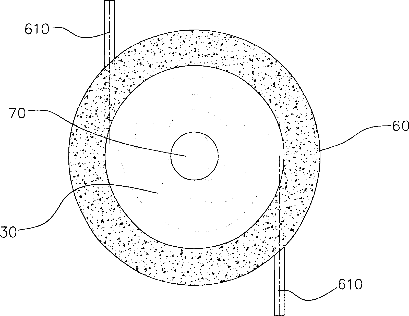 Emusified coking-slurry lean-oxygen burner