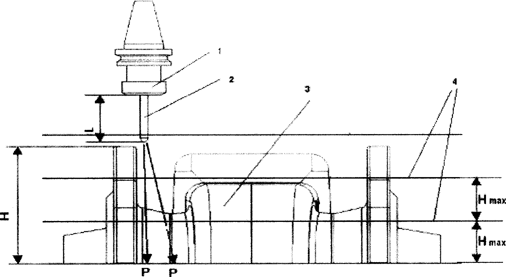 Equal-high segmenting combined numerical controlling milling manufacture method of complex shaped parts