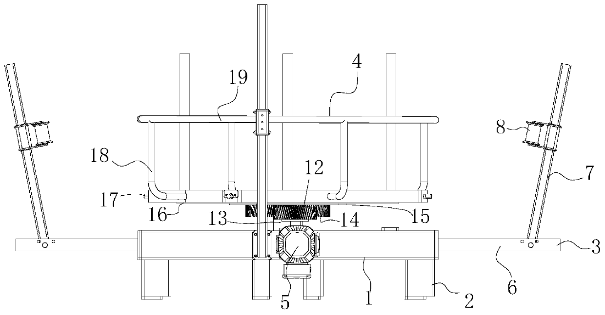 Industrial cable uncoiling equipment