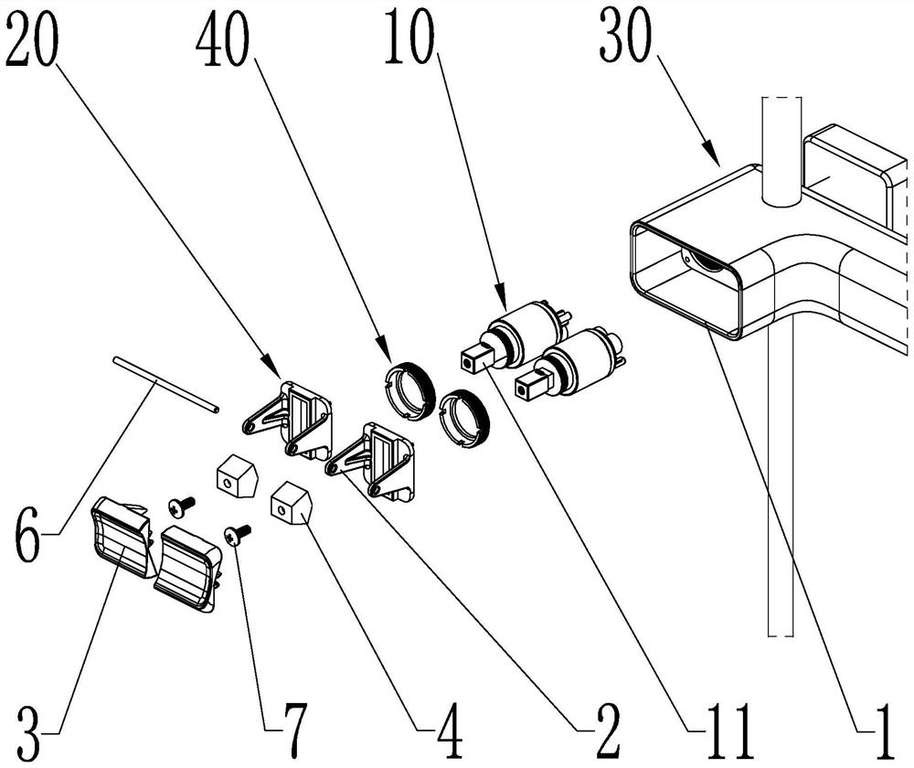 Novel switch structure and water outlet device