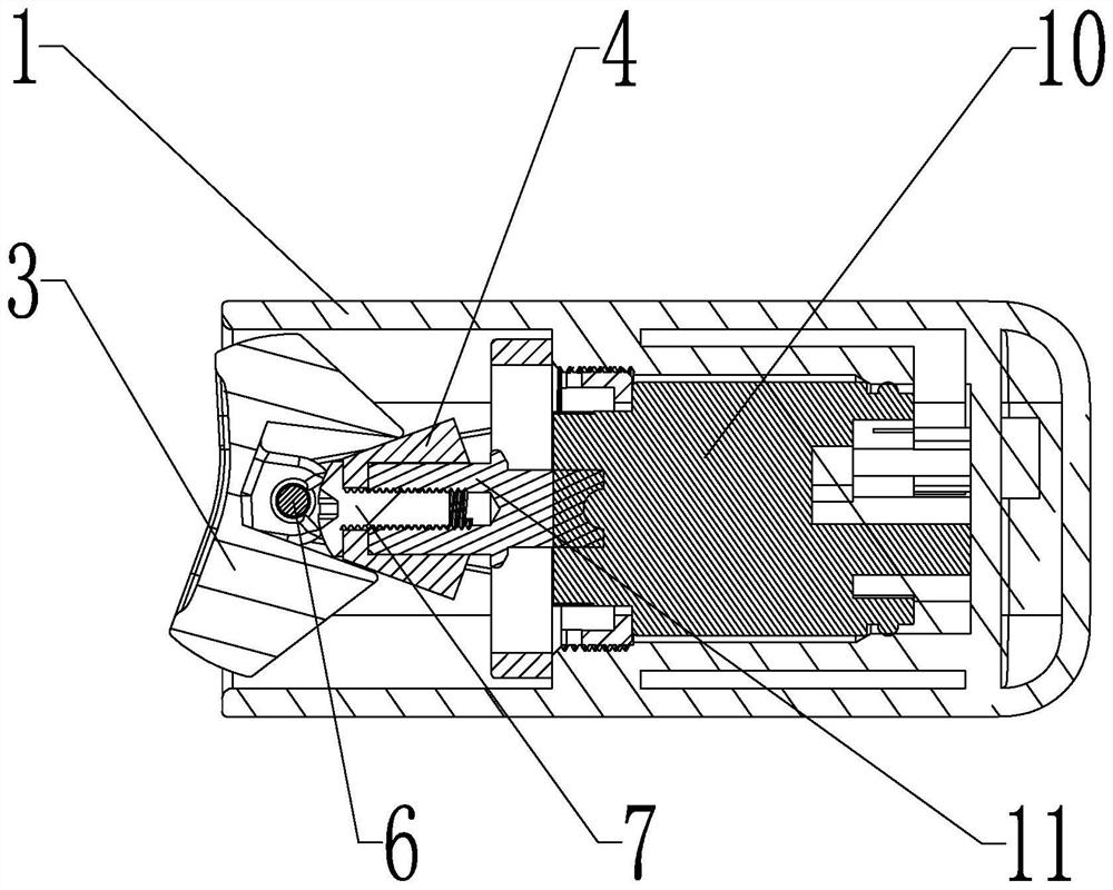 Novel switch structure and water outlet device