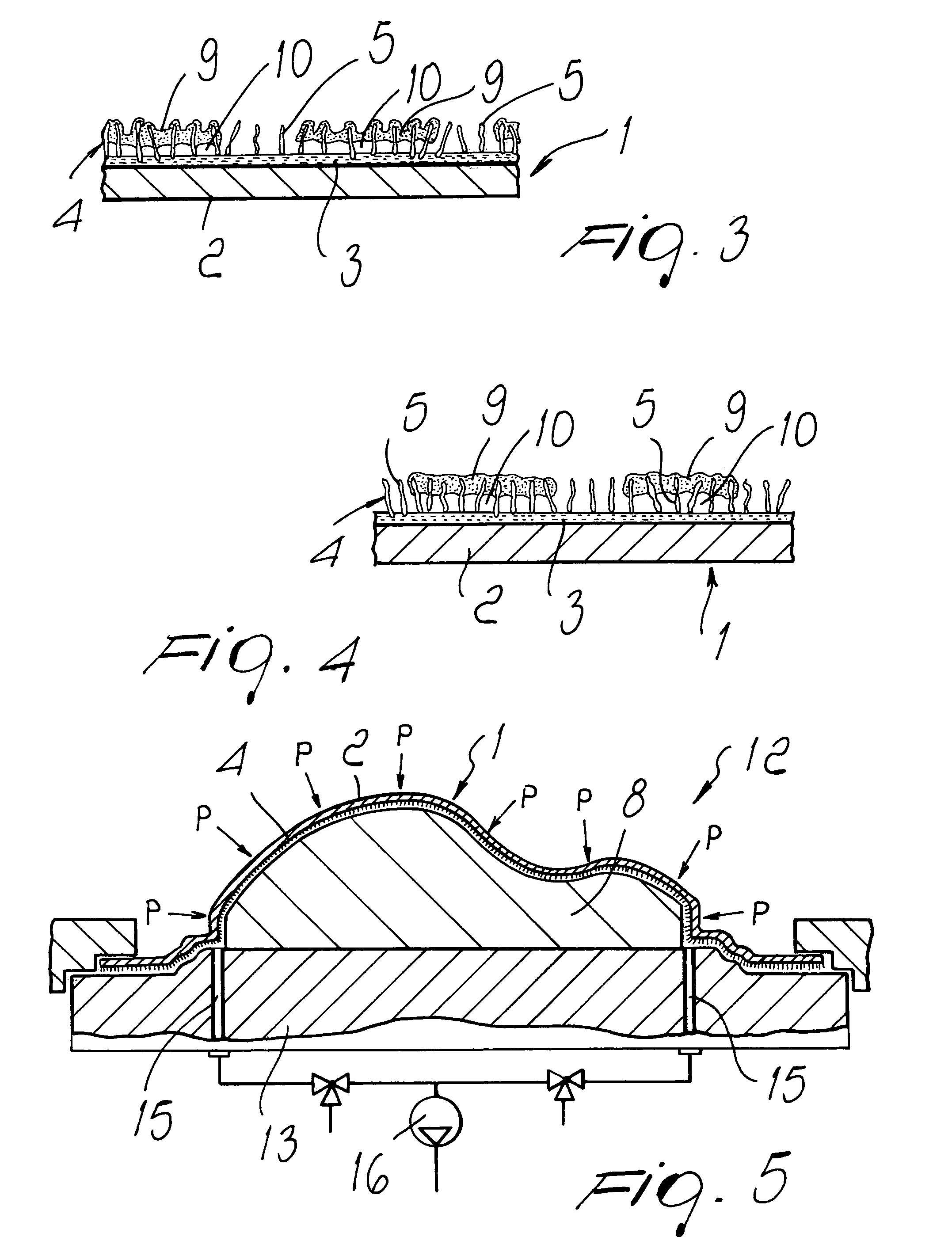 Transfer of image with sublimating inks and medium in sheet form for performing it