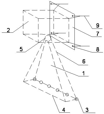 Device for collecting ChangJiang river coilia ectenes roes and using method of device