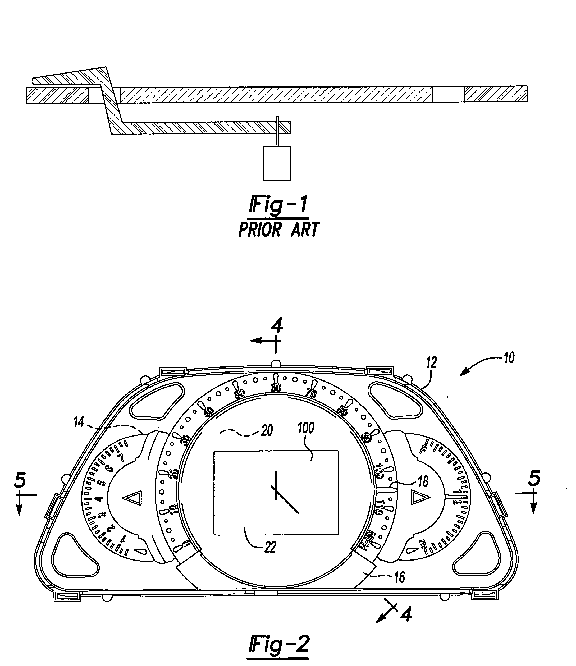 Vehicle gauge with embedded driver information