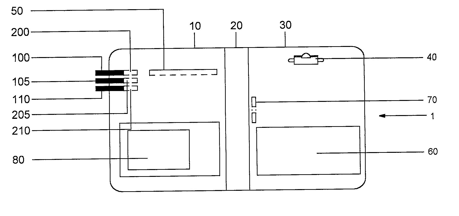 Medical folder for use with electronic devices