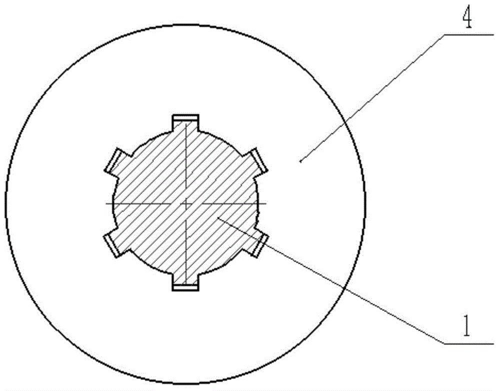 Multi-piece magnetorheological fluid electromagnetic clutch