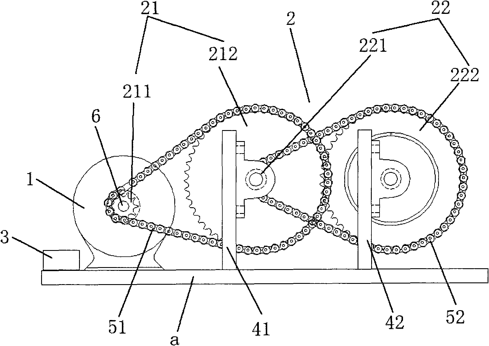 Descent control device of self generation type