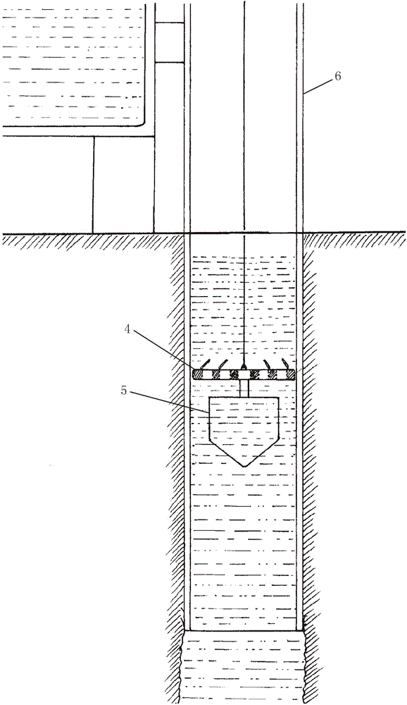 Non-power-energy-consumption water intake facility