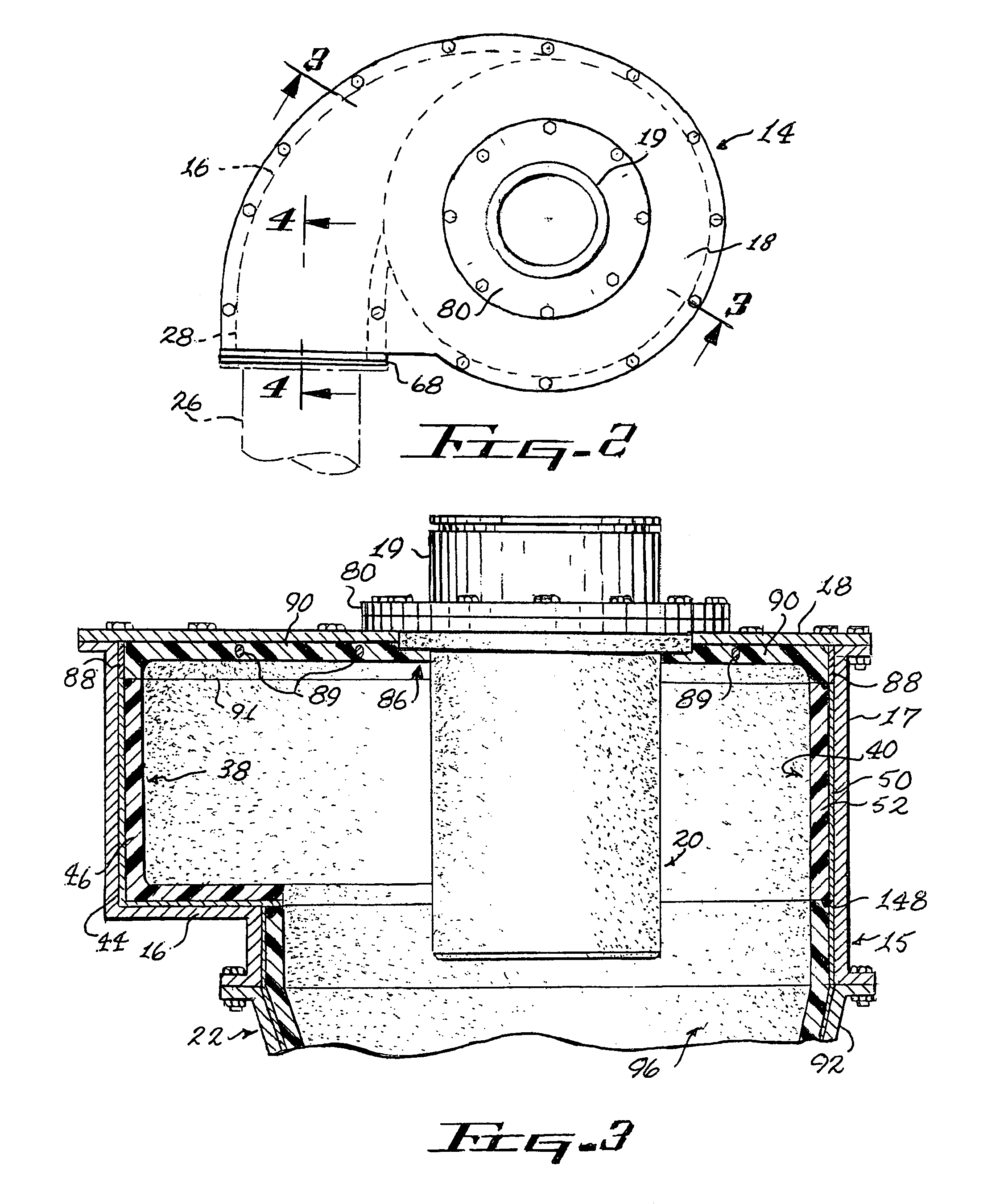 Cyclone with in-situ replaceable liner mechanisms and methods for accomplishing same