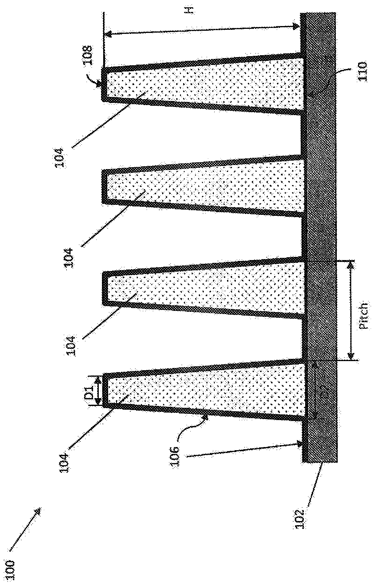 Antibacterial medical implant surface