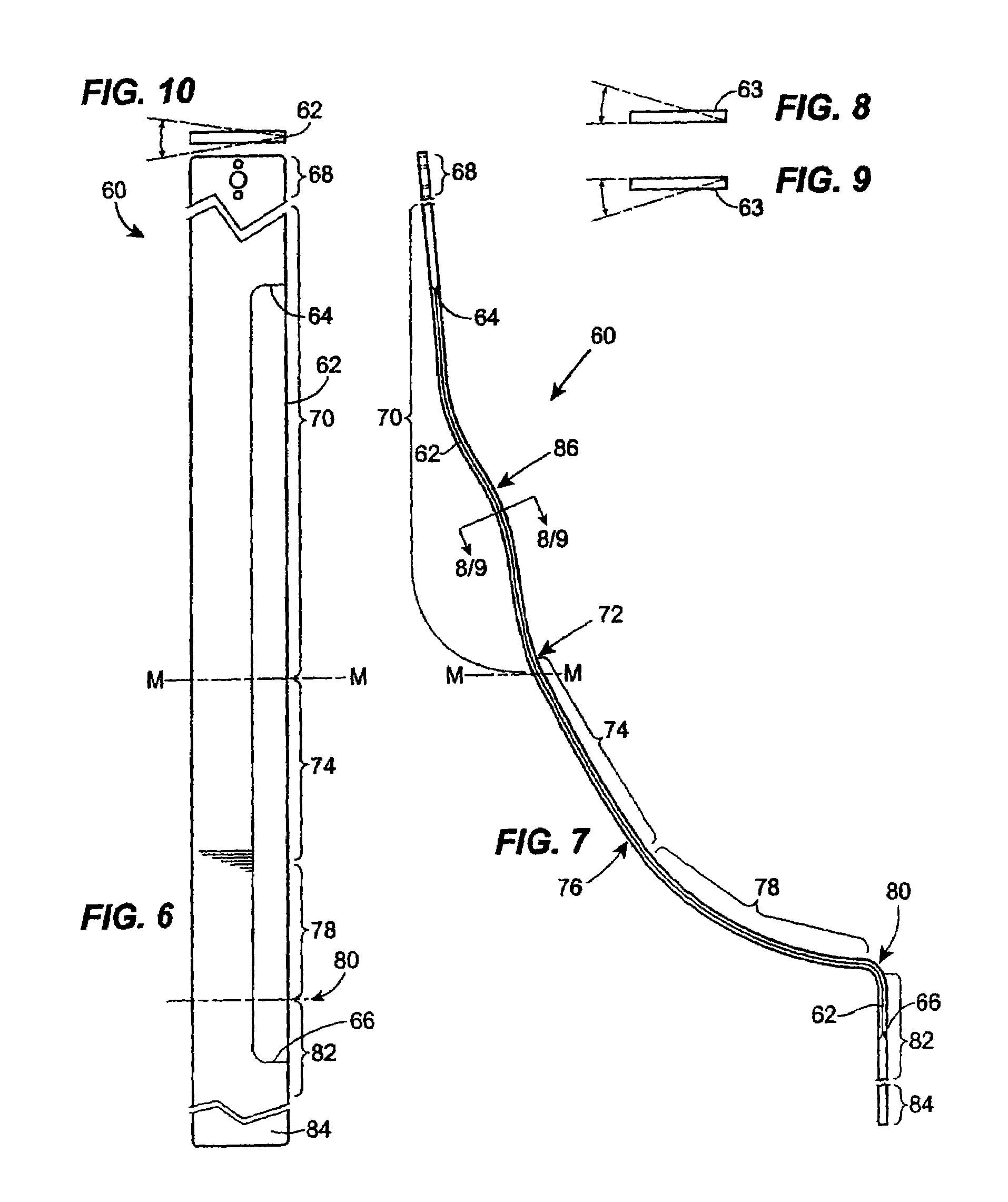 Loin knife Z-blades for use with automatic loin puller apparatus