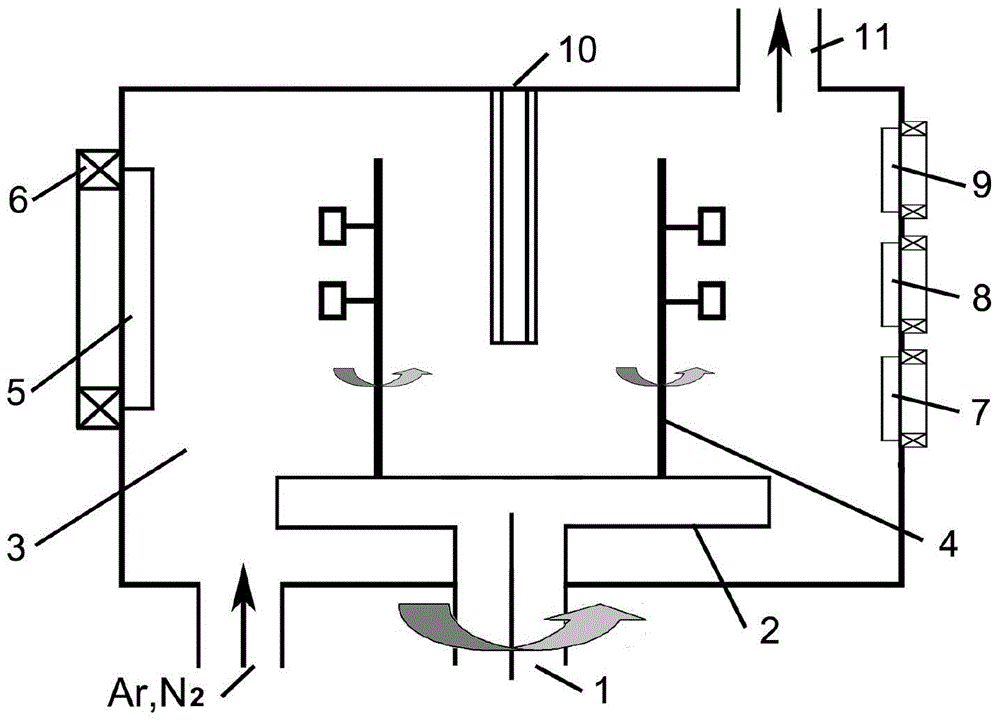 Method for reinforcing surface of hot-extrusion die through cementation compounding