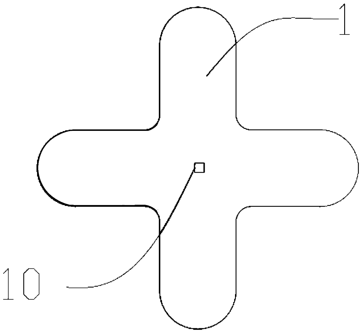 Positioning piece for maintaining LED Lamp beads in LED dispLay screen and maintaining method