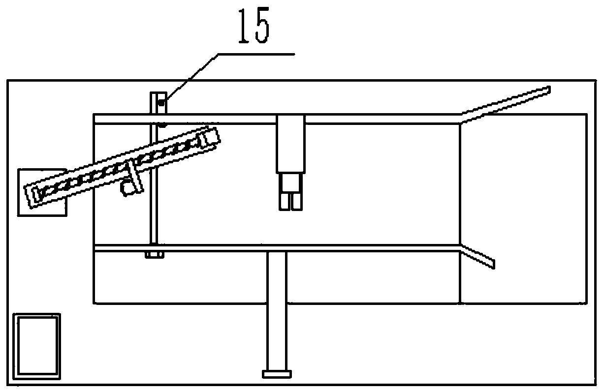 Aluminum-alloy-profile drilling device based on polar coordinates