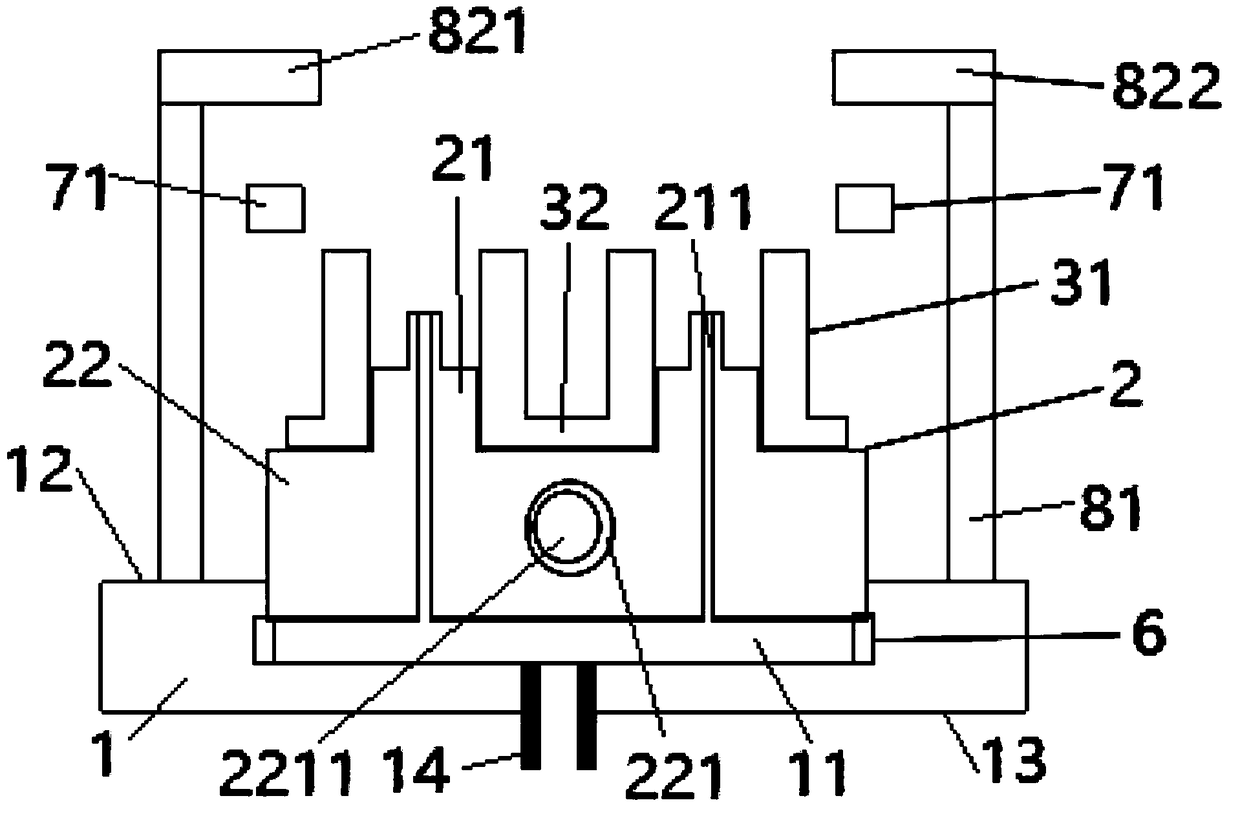 Novel dry ice cleaning base and cleaning method thereof