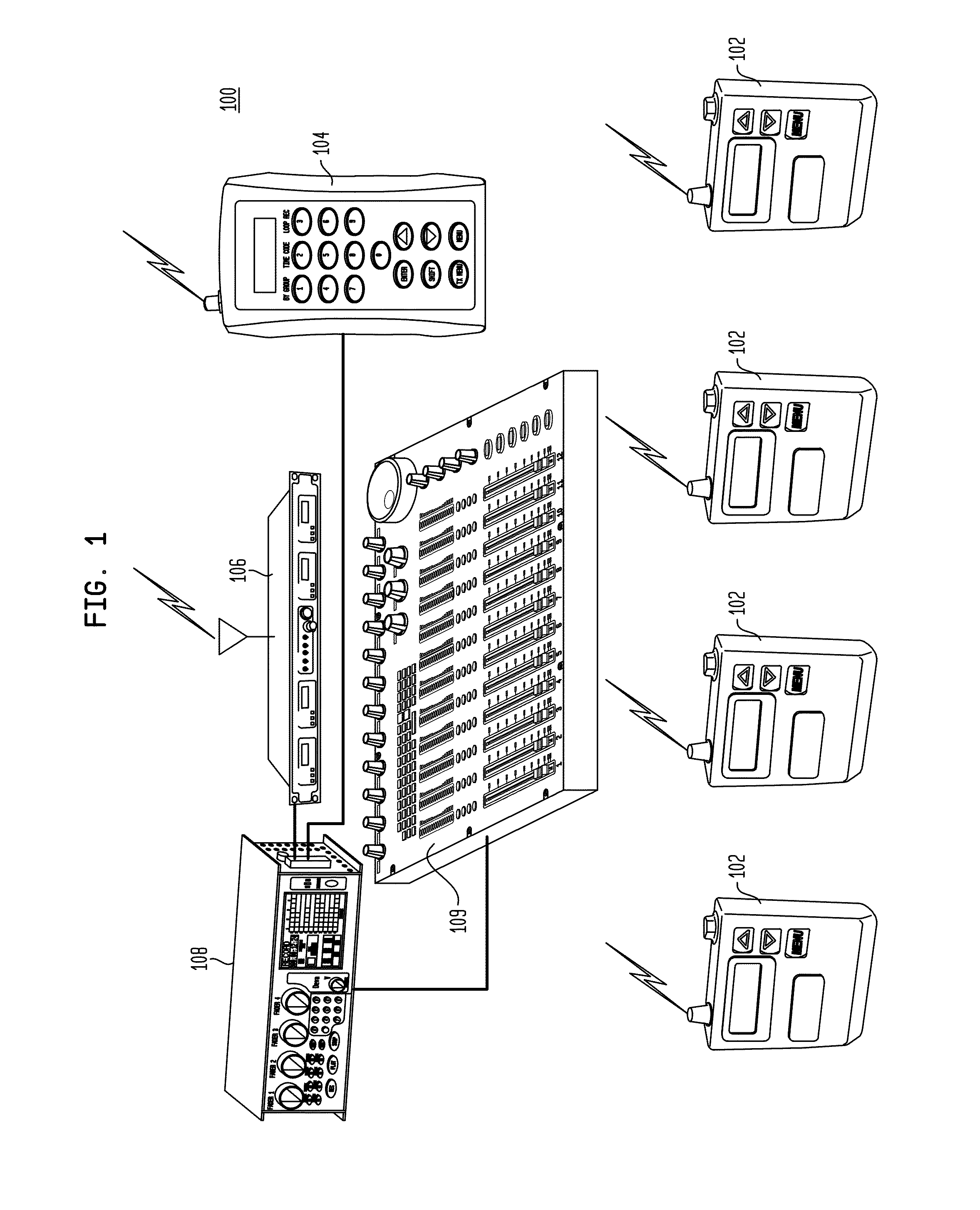 Systems and methods for remotely controlling local audio devices in a virtual wireless multitrack recording system