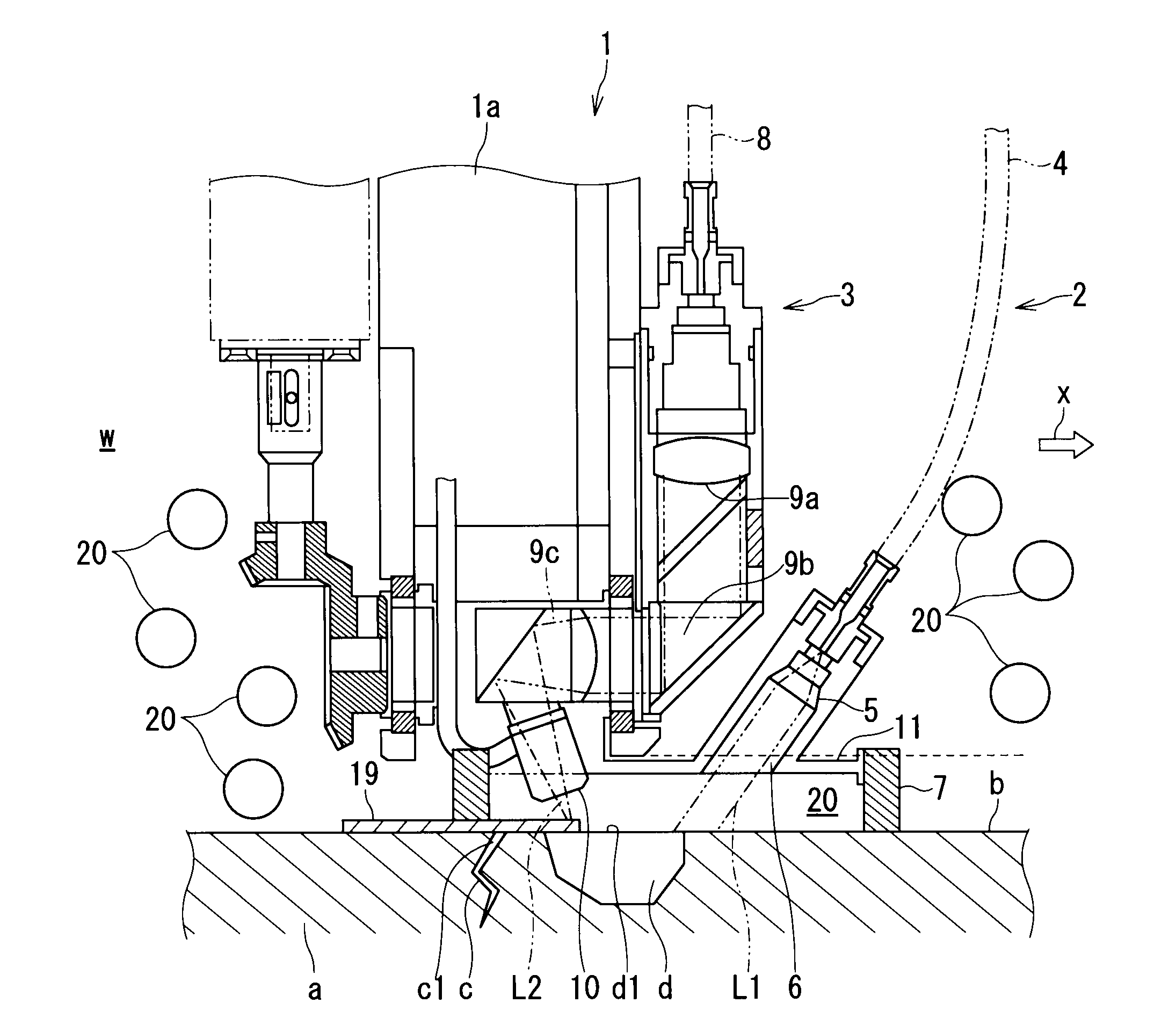 Surface crack sealing method