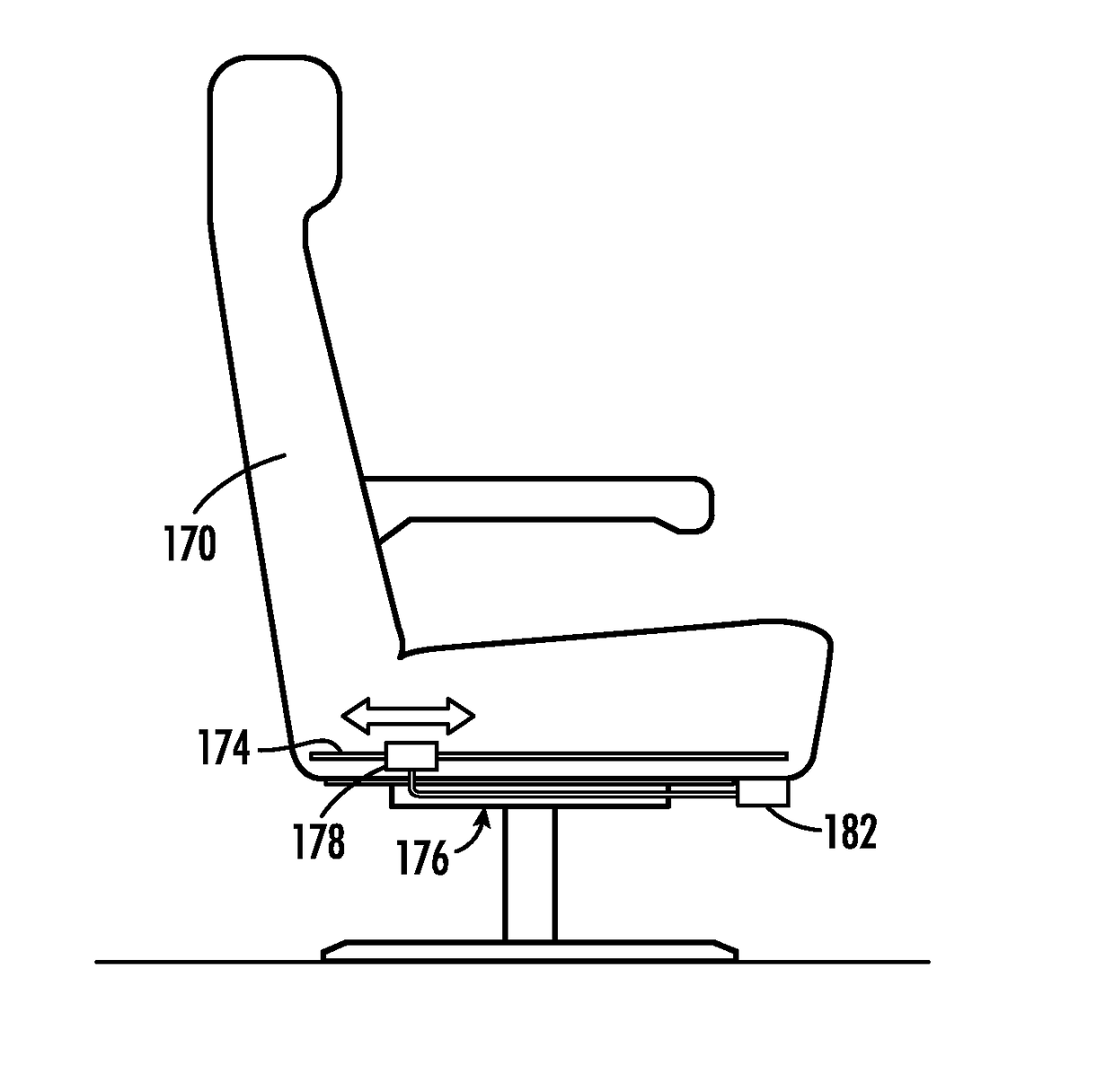 Wireless power for vehicular passenger seats