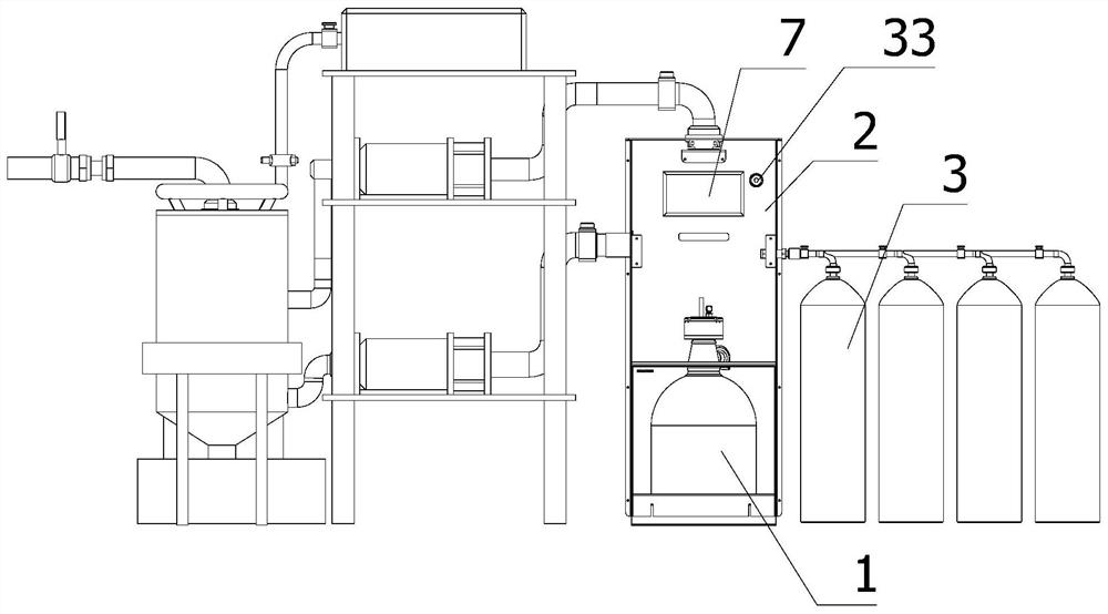 HMDS leakage-proof protection device for spin coating developer