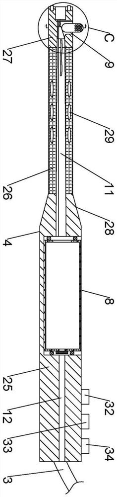 Tooth cleaning device and use method thereof