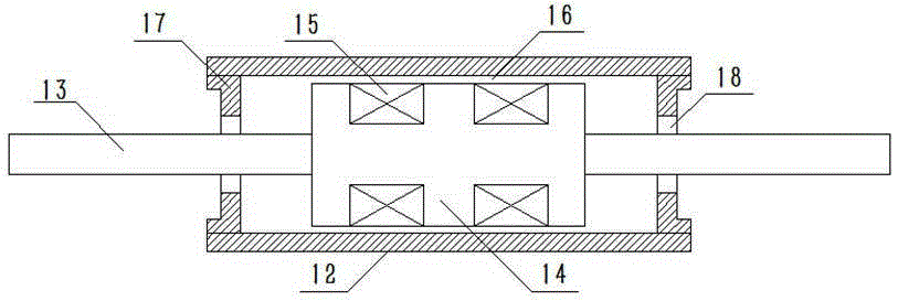 Semi-active variable-rigidity variable-damping mixed damper