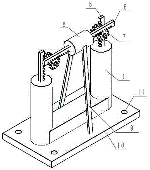 Semi-active variable-rigidity variable-damping mixed damper