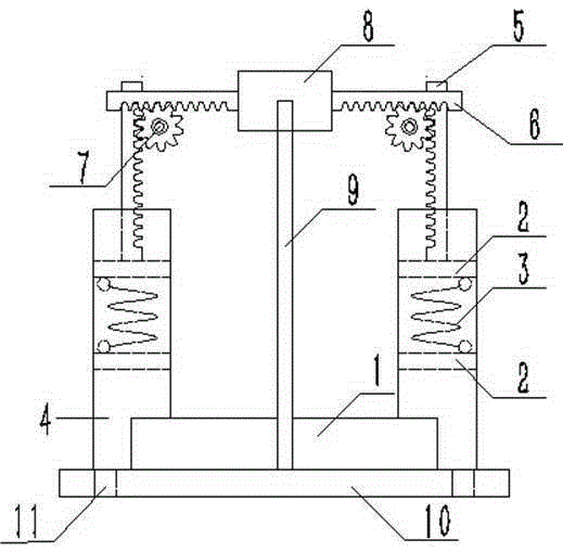 Semi-active variable-rigidity variable-damping mixed damper