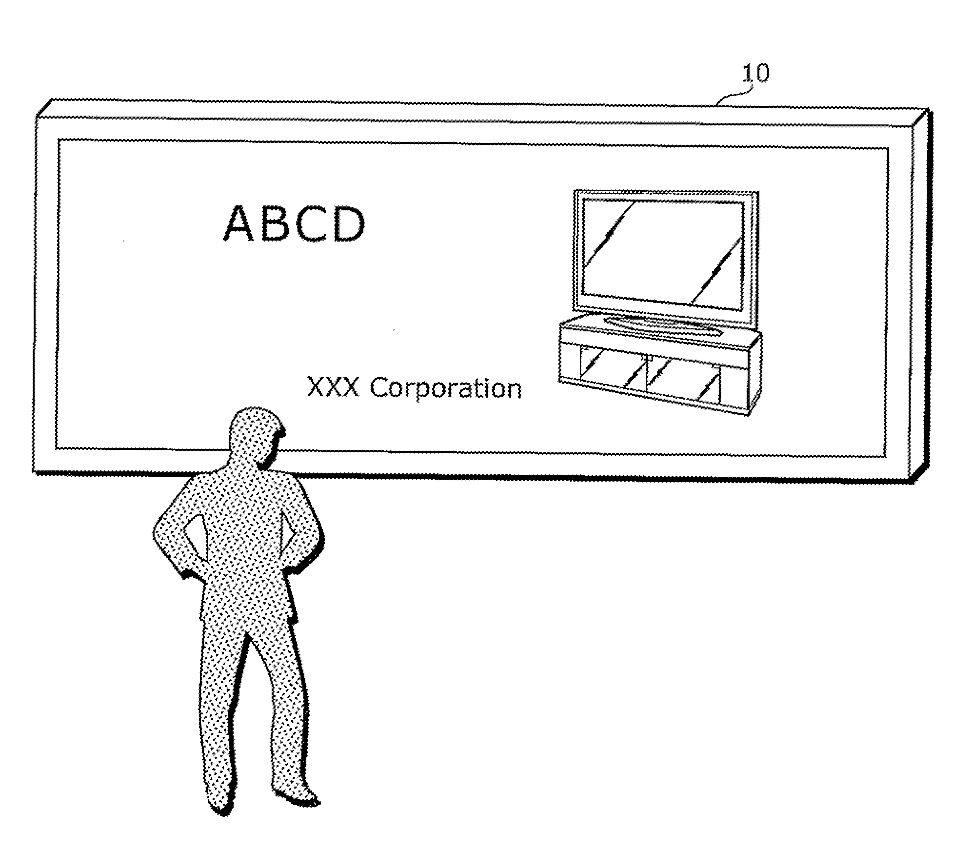 Information displaying apparatus and information displaying method