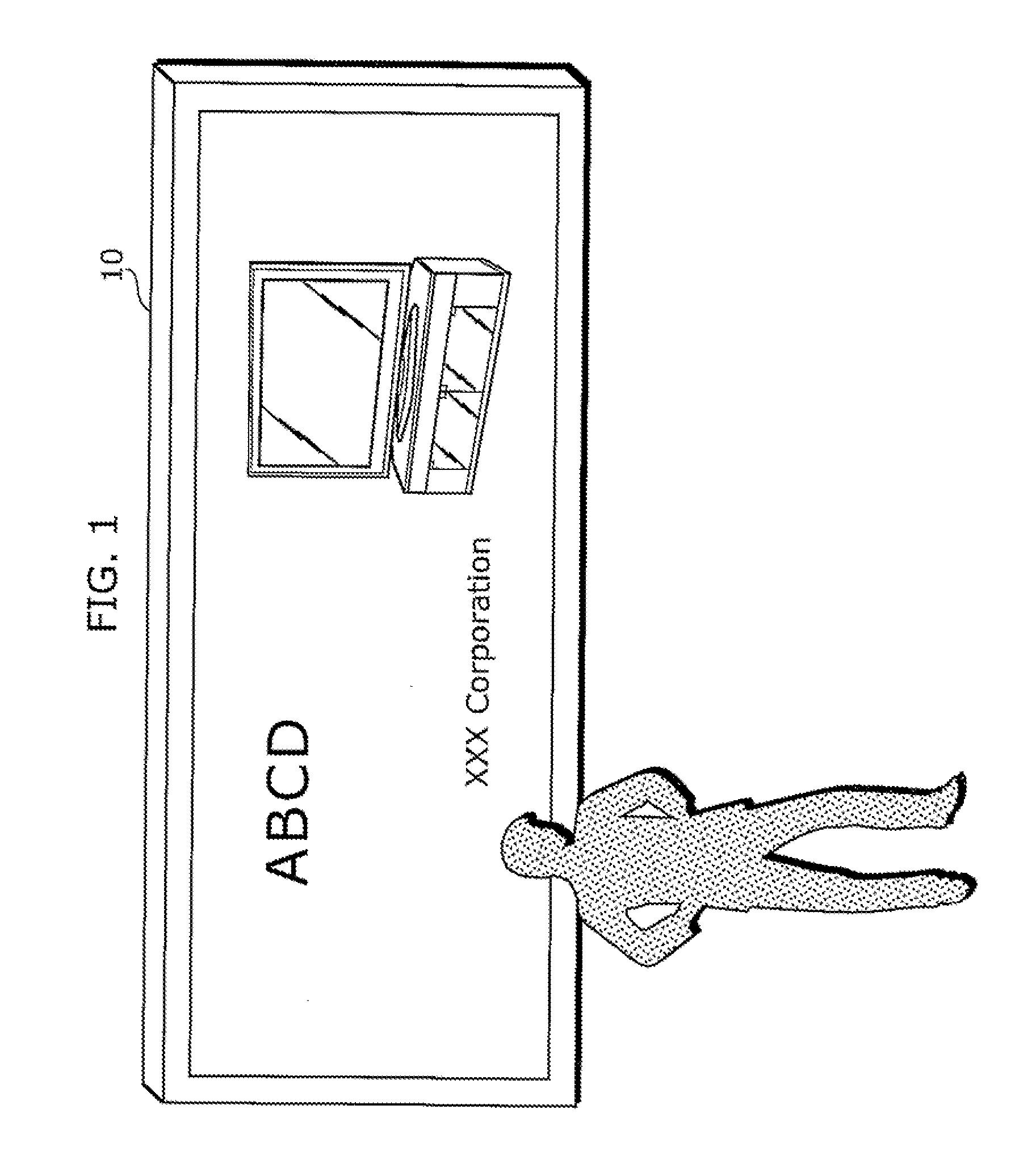 Information displaying apparatus and information displaying method