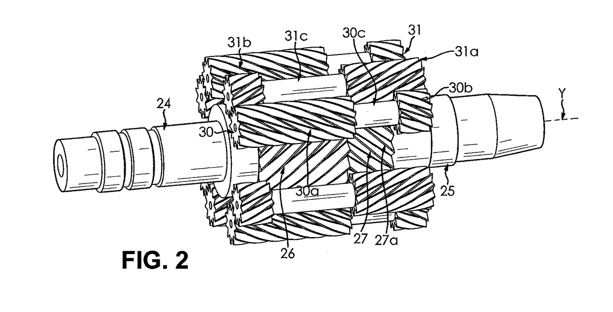 Limited slip inter-axle differential