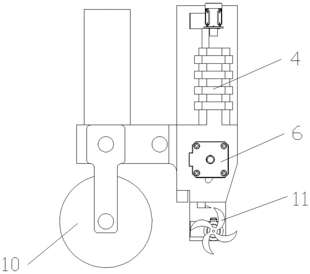 A composite material 3D printing porous nozzle and method integrating filament laying, forming and cutting