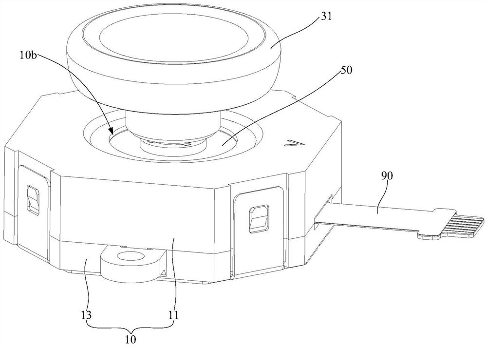 Multi-directional input device, handle and game machine