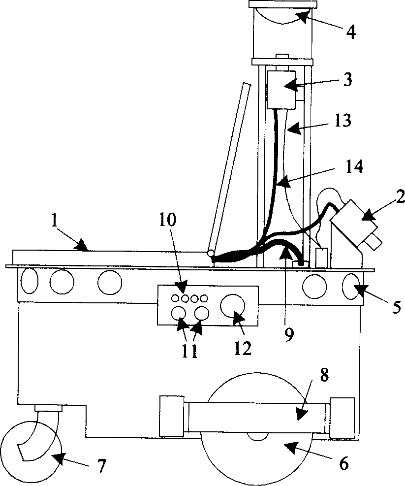 Intelligent movable robot