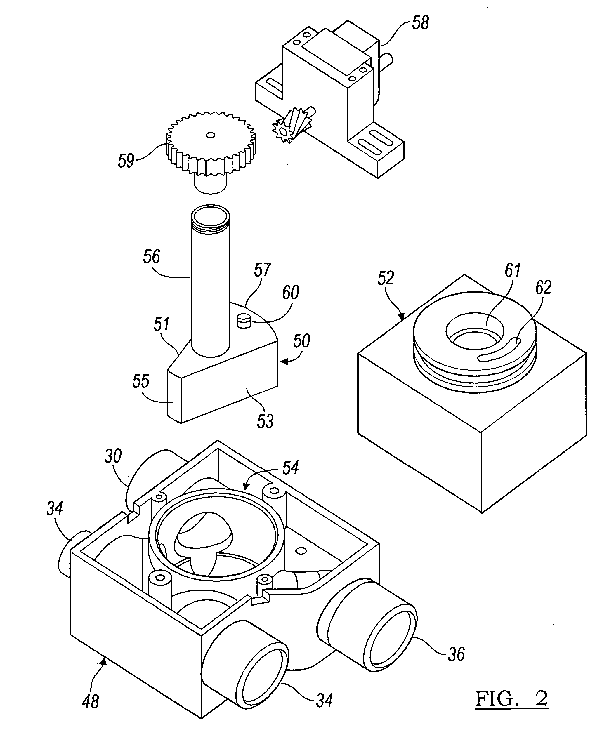 Heater cooler valve