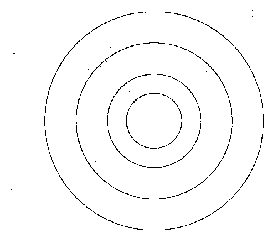 Spring energy-storage inspiring type rotary percussive drill device