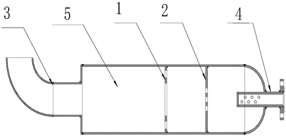 A device for increasing the fullness of combustible gas in a shock wave generating tank