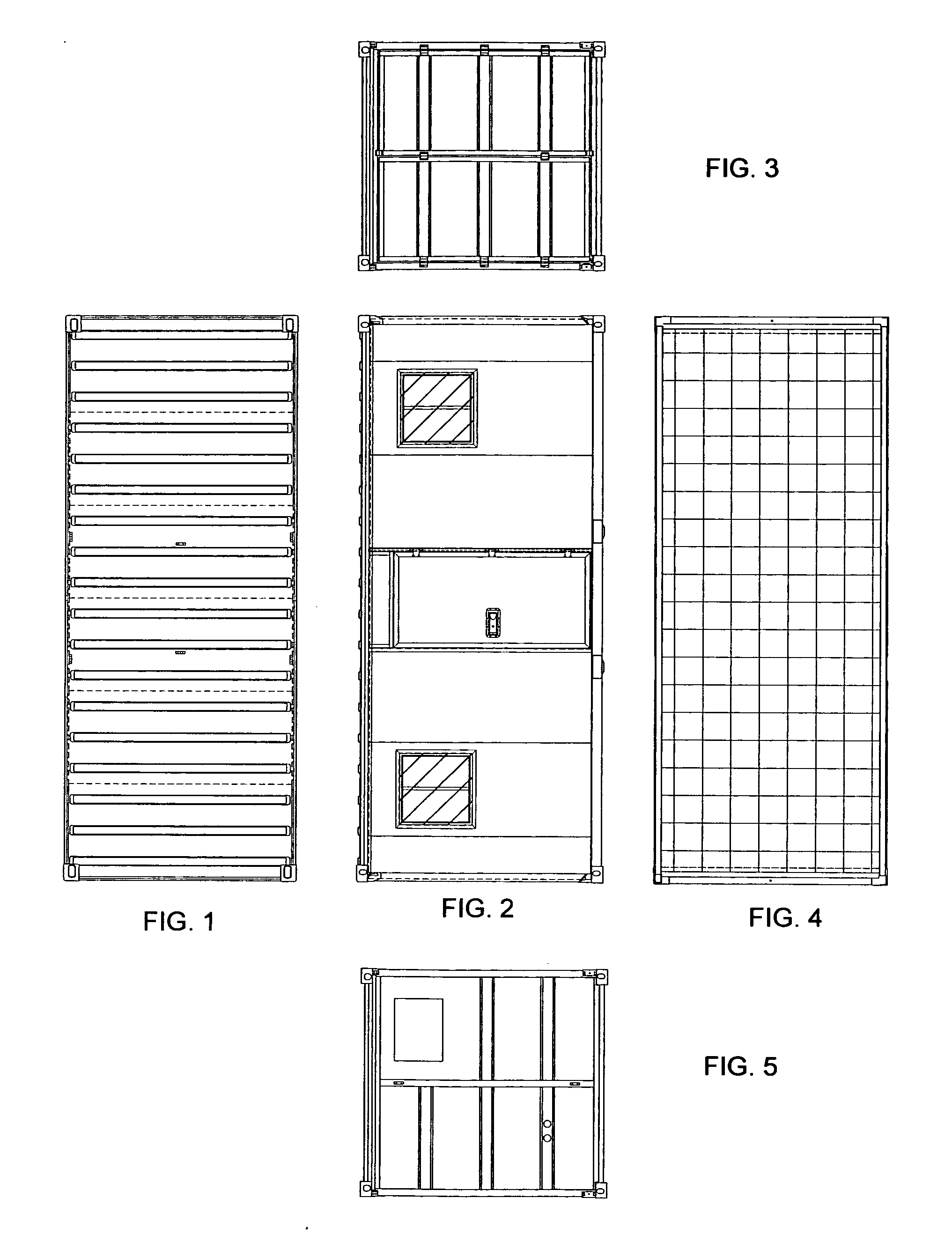 Collapsible ISO container-type modular shelter