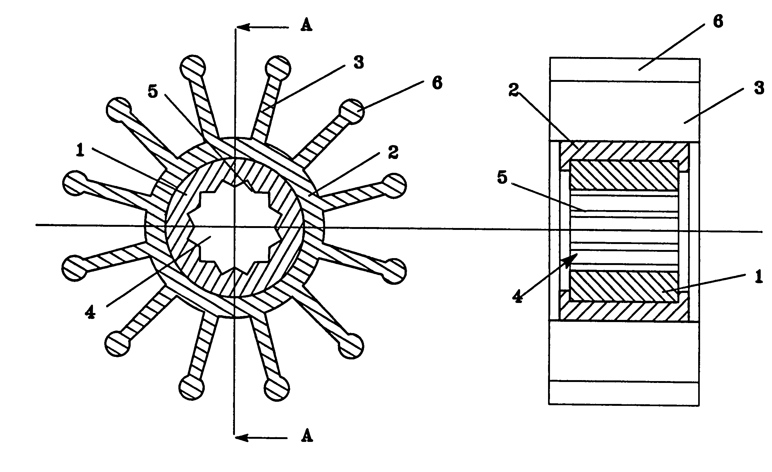 Rotor for cooling pumps, in particular for marine engines and relevant manufacturing process