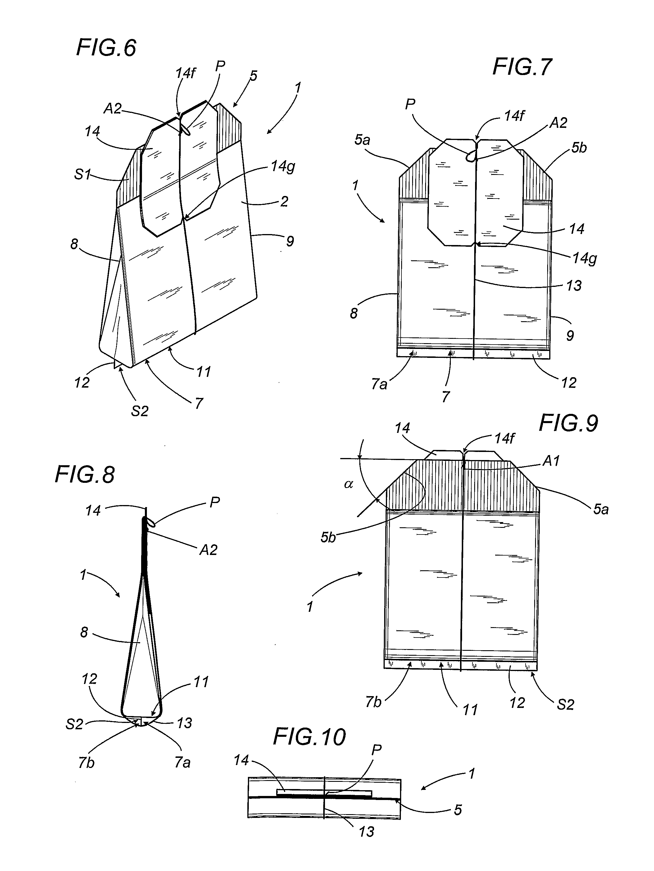 Single-lobe filter bag for infusion products