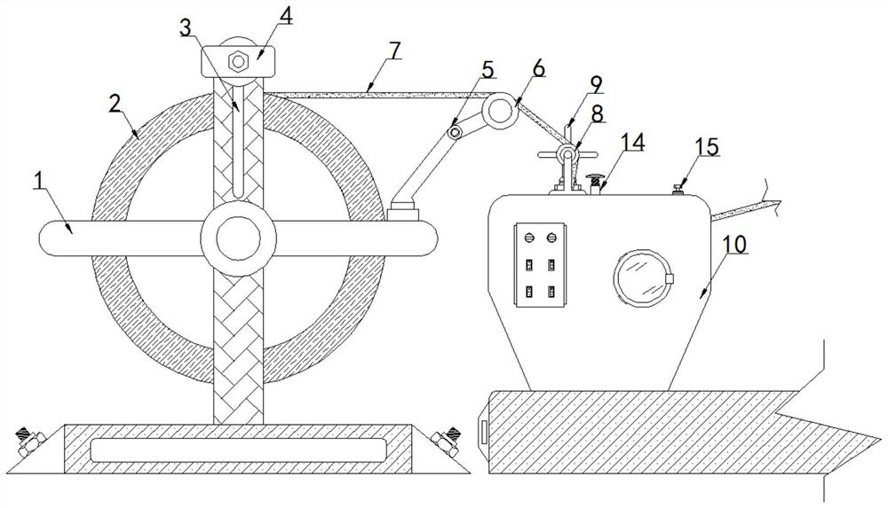 Shrinkage setting machine for textile fabric production