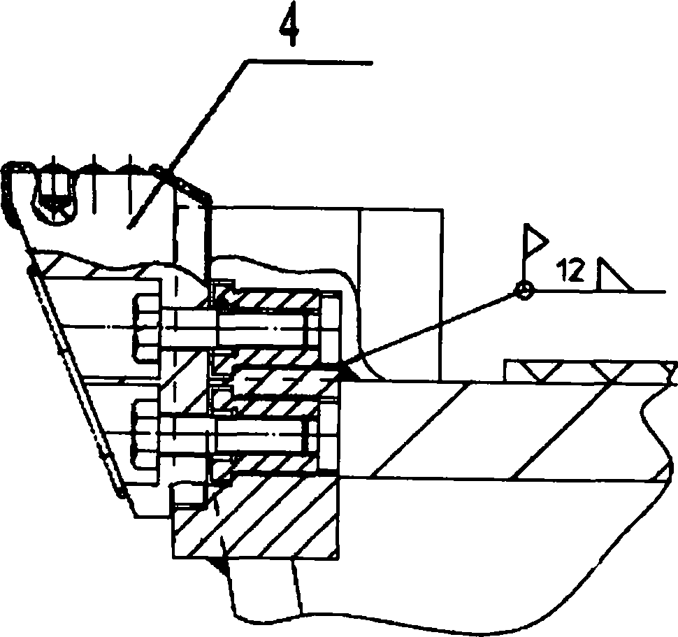 Shield cutterhead structure for uneven mutual-penetration composite rock stratum