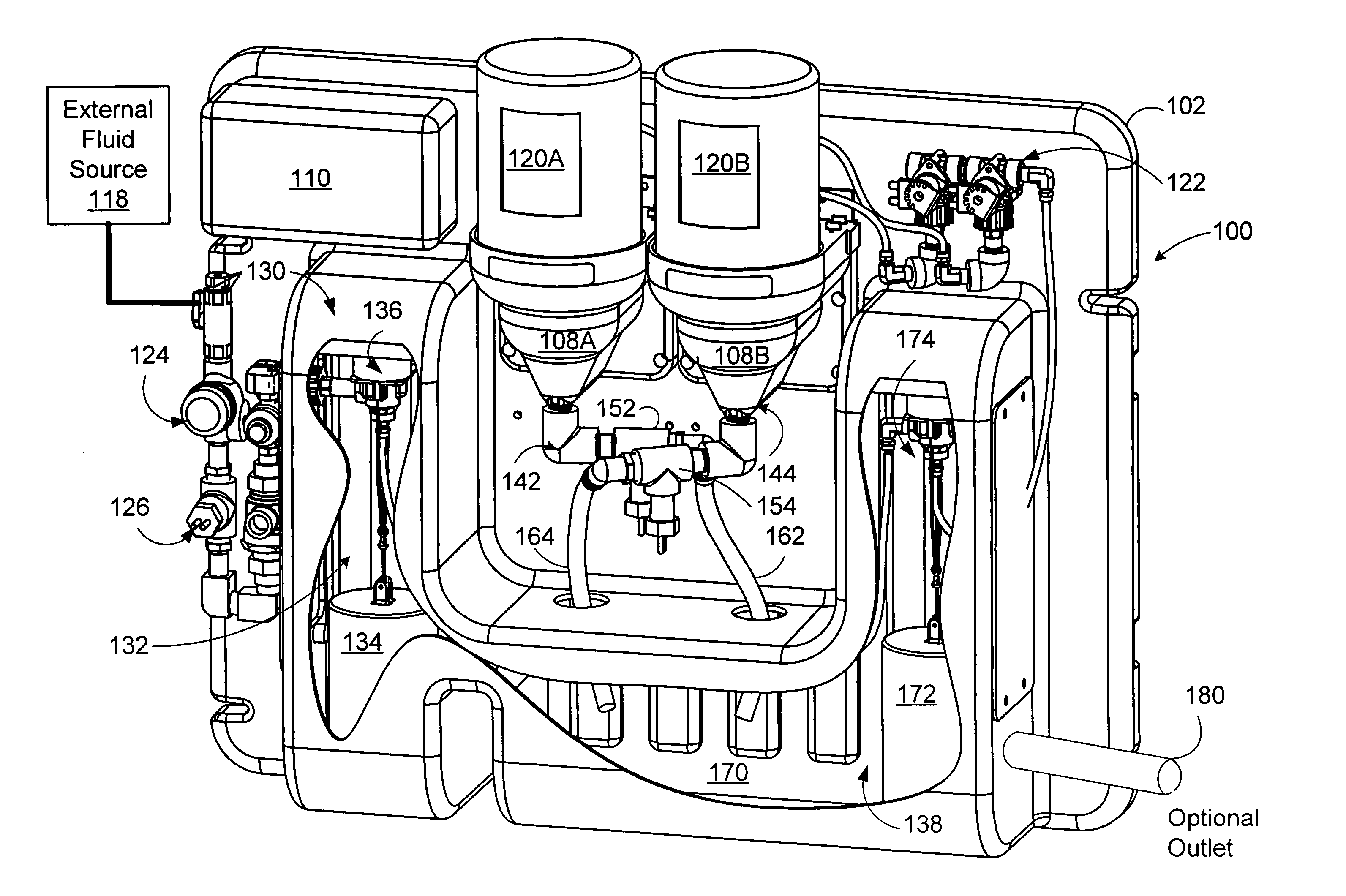 Solution dispensing system